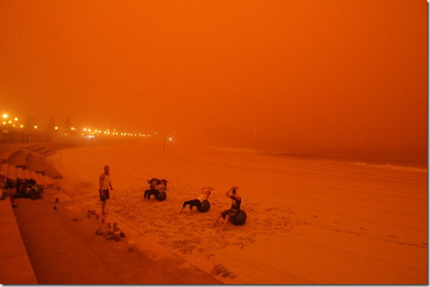 Sandstorm descriptive writing image